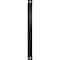 Ekena Millwork Premium 16"L x 1 1/4"W Pull Handle for 2 1/4" Doors, Black GB6001PH516BL - alternate 1